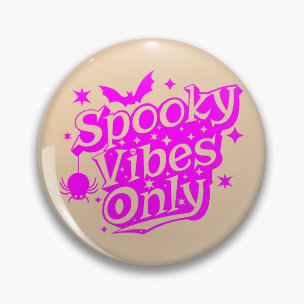 Item preview, Spooky Vibes Only Cute Pink Halloween Design designed and sold by BrobocopPrime.