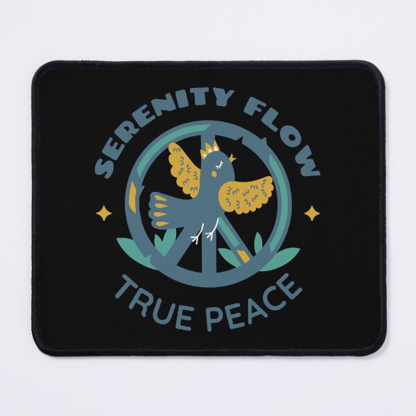 Item preview, Serenity flow true peace bird designed and sold by bolkibox.