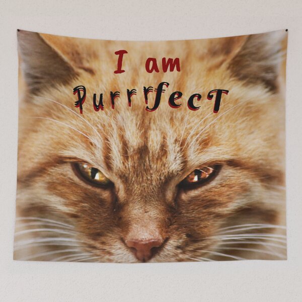 Item preview, I am Purfect  designed and sold by artigrow.