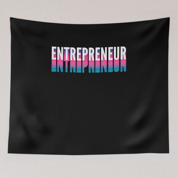 Item preview, Entrepreneur With Long Gradient Shadow designed and sold by SVPOD.