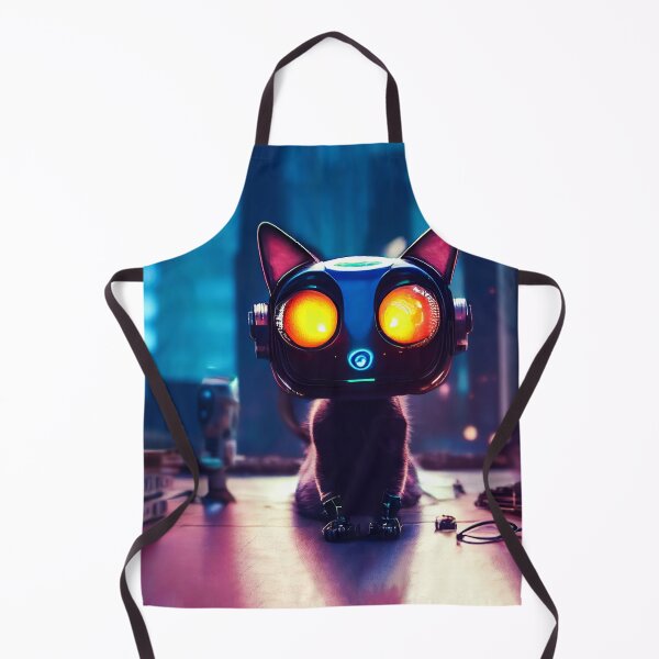 Item preview, Cyberpunk Cat 3 - Anime Kawaii Cartoon Art designed and sold by lematworks.
