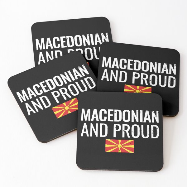 Item preview, Macedonian And Proud Macedonian Flag Macedonians designed and sold by max-it-out.