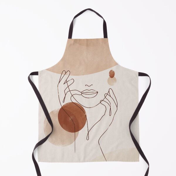 Item preview, Abstract Face Line Art designed and sold by AluraHome.