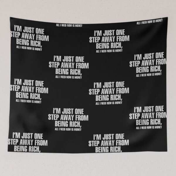 Item preview, One Step Away from Being Rich designed and sold by Gonkpoke.