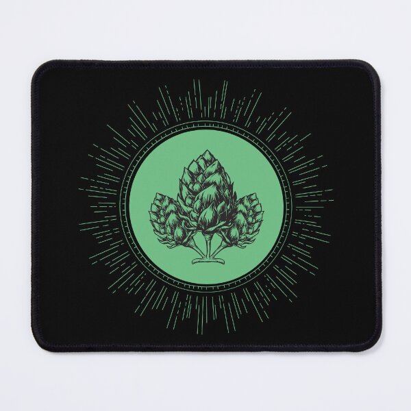 Item preview, Homebrewing Three Beer Hops In Frame designed and sold by OldCamp.