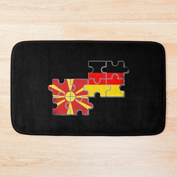 Item preview, North Macedonia Germany Flag North Macedonian German designed and sold by max-it-out.