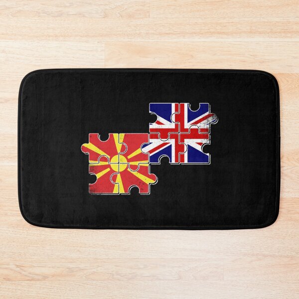 Artikelvorschau, Nordmazedonien Großbritannien Flagge Nordmazedonier Brite entworfen und verkauft von max-it-out.