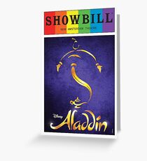 Aladdin Greeting Card