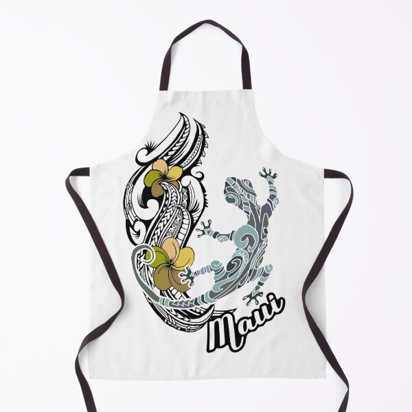 Item preview, Tiare Tribal Maui Floral And Gecko designed and sold by sunnthreads.