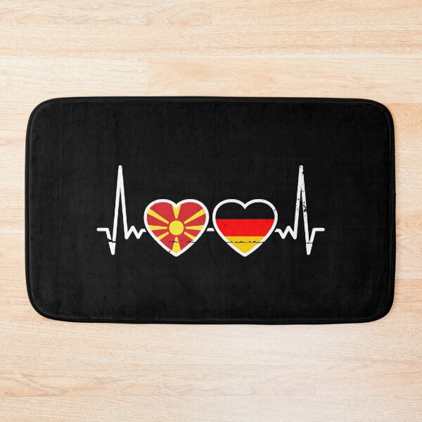 Item preview, North Macedonia Germany Flag North Macedonian German designed and sold by max-it-out.