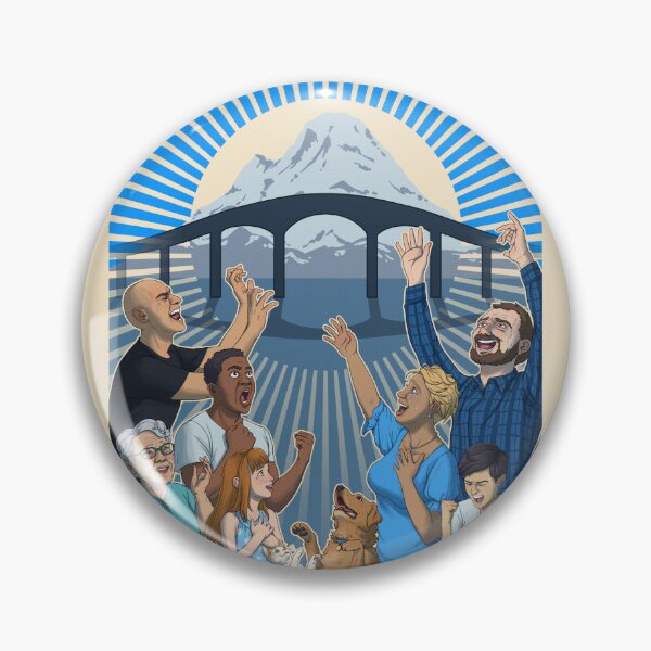 Item preview, West Seattle Bridge: AT LAST! designed and sold by JadedSketch.