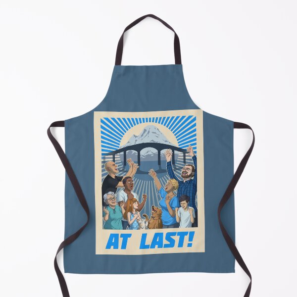 Item preview, West Seattle Bridge: AT LAST! designed and sold by JadedSketch.