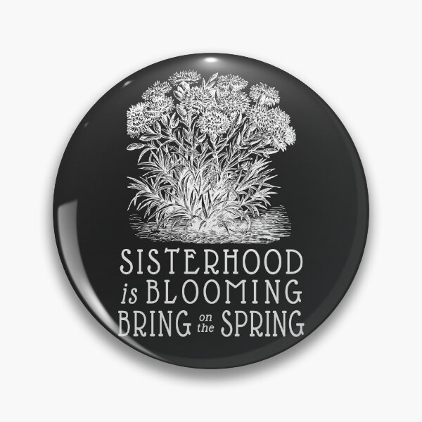 Item preview, Sisterhood is Blooming Vintage Carnations in White designed and sold by meckhard.