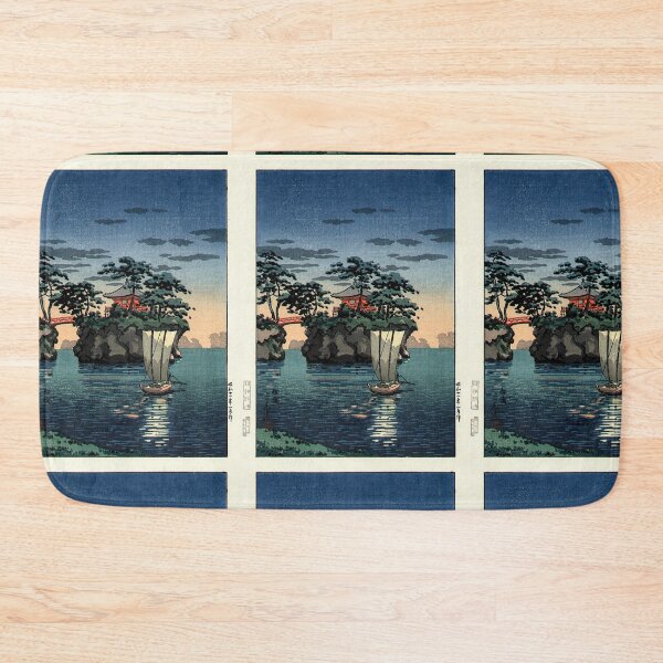 Item preview, Japanese Art Print - Godaido Shrine, Matsushima by Tsuchiya Koitsu designed and sold by TeeARTHY.