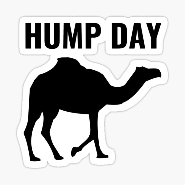 Wednesday Hump Day Stickers for Sale