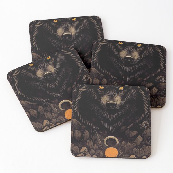 Item preview, Ace of Pentacles Werewolf Tarot designed and sold by MilesJager.