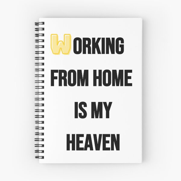 Item preview, Working from home is my heaven or all those who love working from home designed and sold by RockBeeDesigns.
