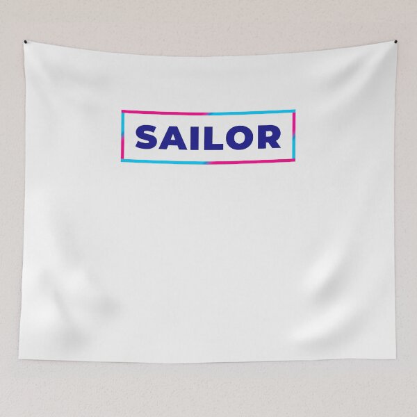 Item preview, Sailor retro colorful frame designed and sold by SVPOD.