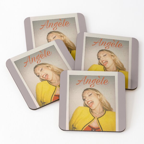 Item preview, Angèle - orange text designed and sold by pelshop.
