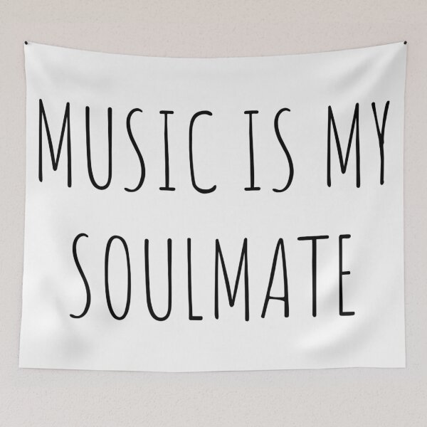 Item preview, music is my soulmate designed and sold by despresso.