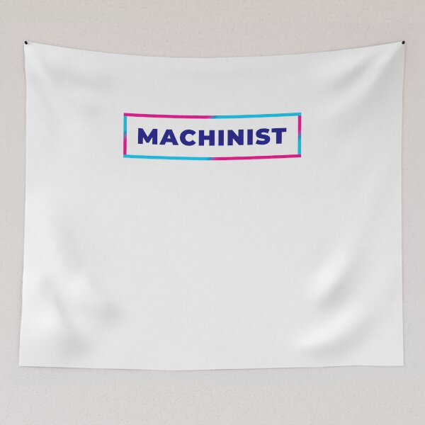 Item preview, Machinist retro colorful frame designed and sold by SVPOD.