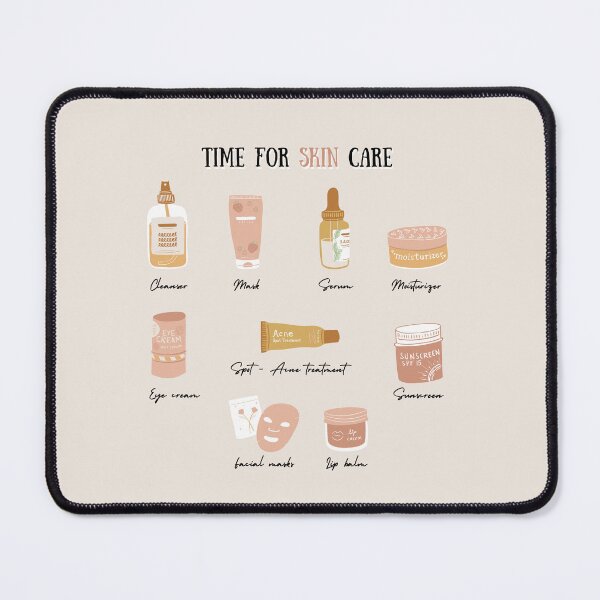 Item preview, Time for skin care - Light background  designed and sold by Athenasgirl.