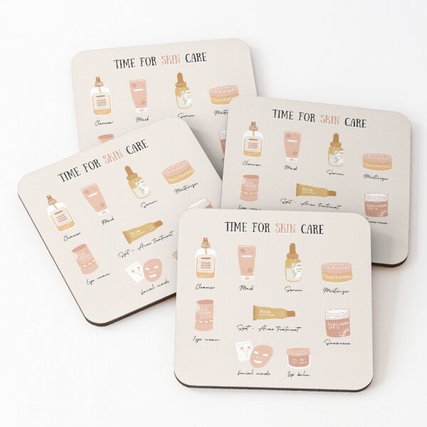 Item preview, Time for skin care - Light background  designed and sold by Athenasgirl.