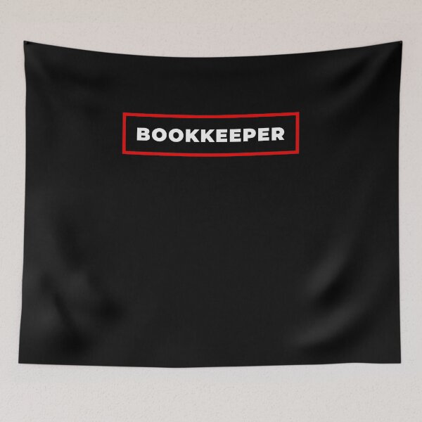 Item preview, Bookkeeper red frame designed and sold by SVPOD.