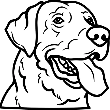 Artwork thumbnail, Labrador by RICK00