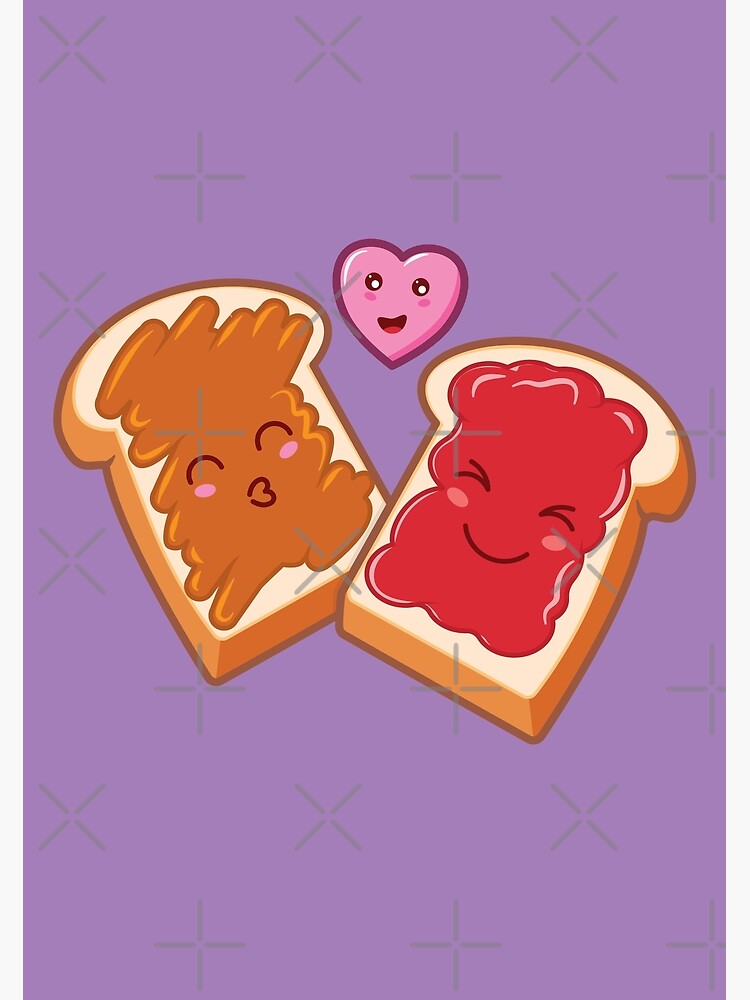 Disover Peanut Butter And Jelly Premium Matte Vertical Poster