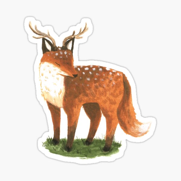 Item preview, Red Deer Fox designed and sold by Ash-Elizabeth.