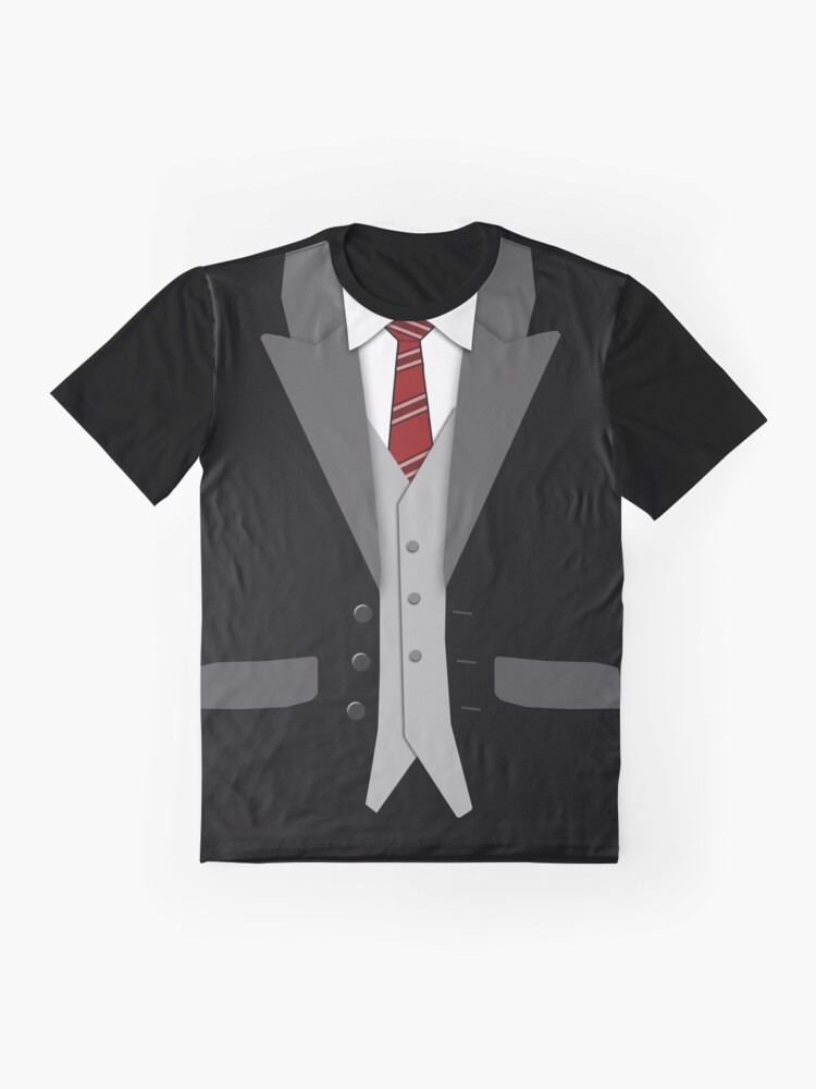 Black Suit Red Tie and Vest Poster for Sale by DamTinhSAZ