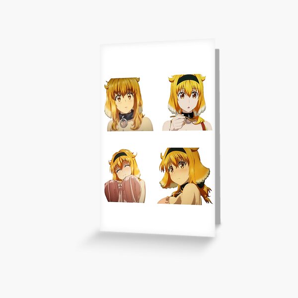 4k] Harem in the labyrinth of another world Greeting Card for
