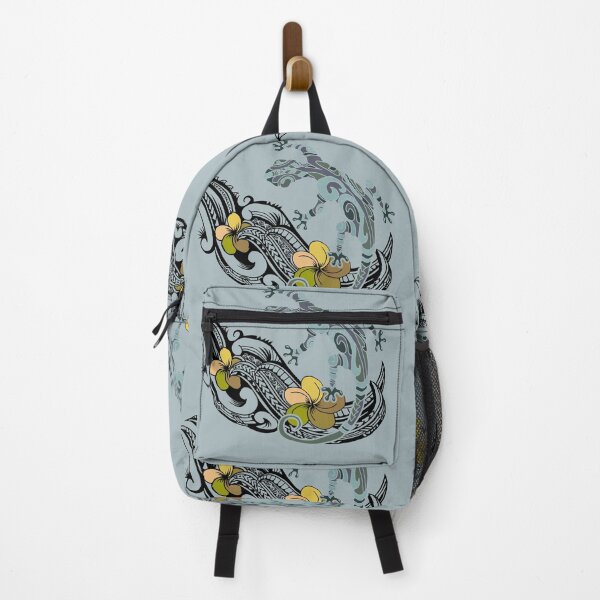 Item preview, Tiare Tribal Floral And Gecko designed and sold by sunnthreads.