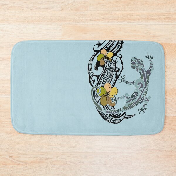 Item preview,  Tiare Tribal Floral And Gecko designed and sold by sunnthreads.