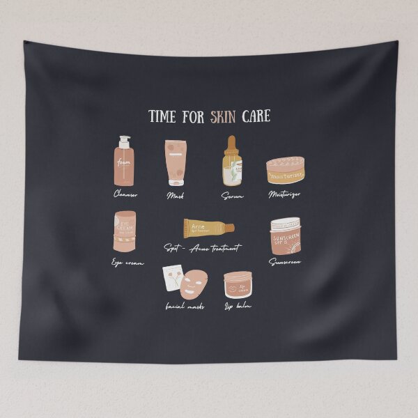 Item preview, Time for skin care - Dark background  designed and sold by Athenasgirl.