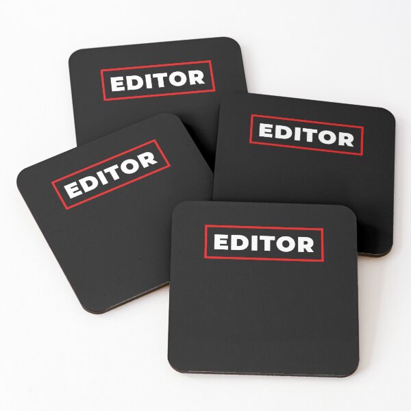 Item preview, Editor red frame designed and sold by SVPOD.