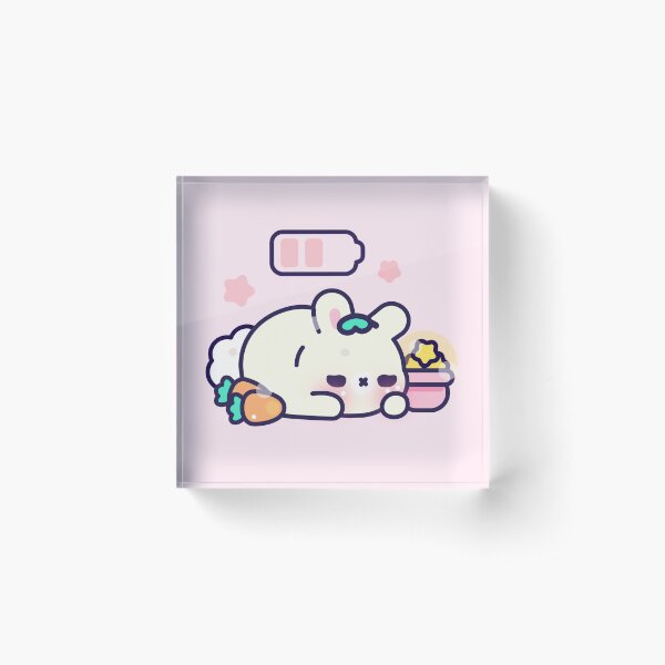Battery Charge Usagi Acrylic Block
