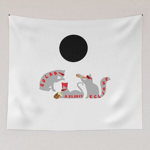 Item preview, CATS TOTAL SOLAR ECLIPSE 2017 T SHIRT FUNNY CUTE GIFT designed and sold by Tetete.