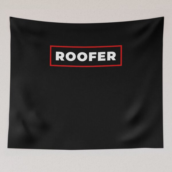 Item preview, Roofer red frame designed and sold by SVPOD.