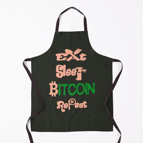 Item preview, Eat sleep bitcoin repeat,  designed and sold by Chakilogy.