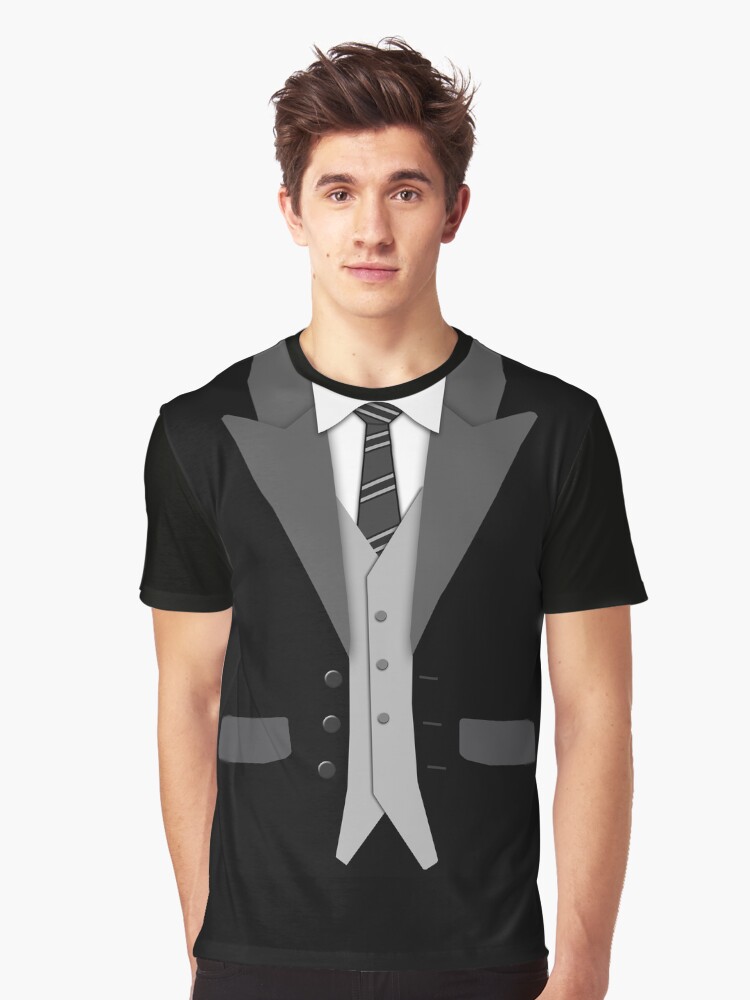 suit and tie t shirt