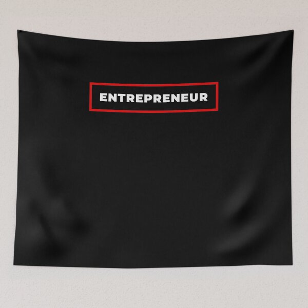 Item preview, Entrepreneur red frame designed and sold by SVPOD.