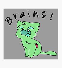 Brains! Photographic Print