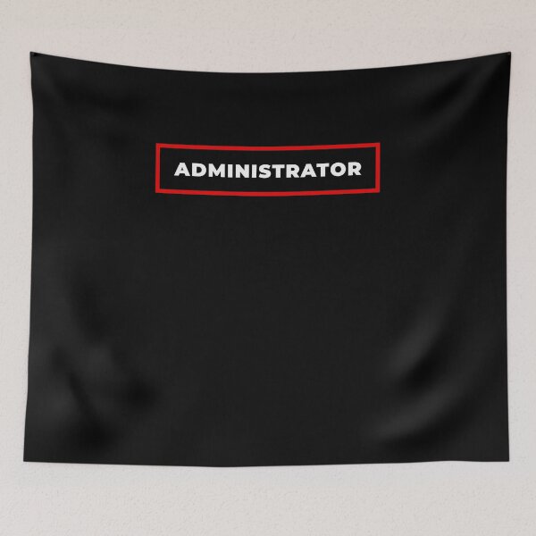 Item preview, Administrator red frame designed and sold by SVPOD.