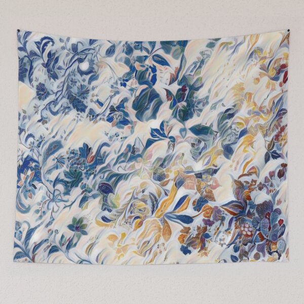 Item preview, Colorful flowers pattern. designed and sold by adlkh.