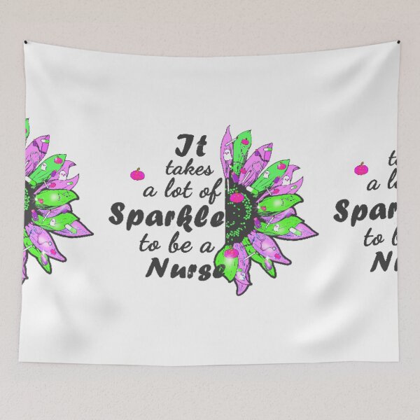 Item preview,     IT` TAKE A LOT OF SPARKLE TO BE A NURSE designed and sold by marie1919.