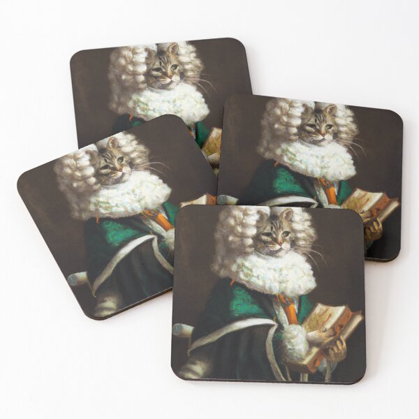 Item preview, Cyrus the Cat, presiding over the court (Baroque) designed and sold by thecatandkettle.