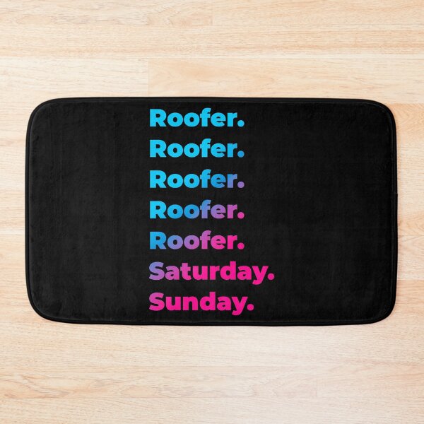 Item preview, Roofer. Saturday. Sunday. designed and sold by SVPOD.