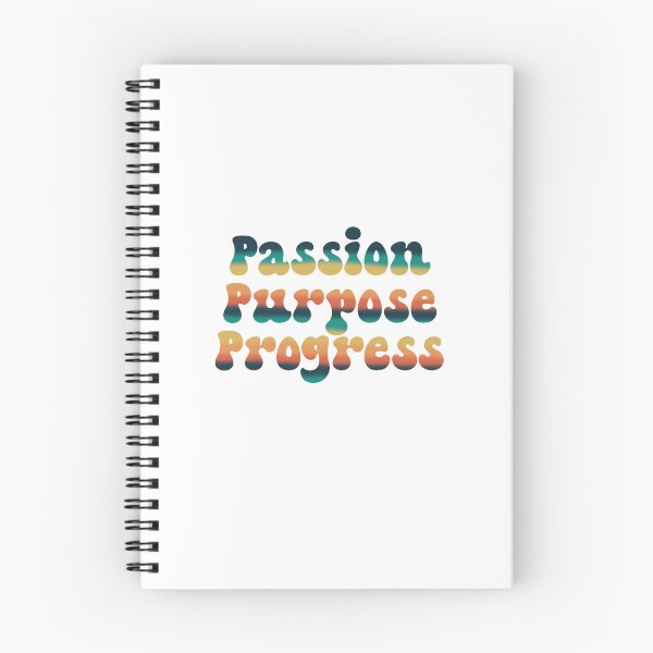 Item preview, Passion Purpose Progress Retro T-shirt designed and sold by Nerdygirlteez.